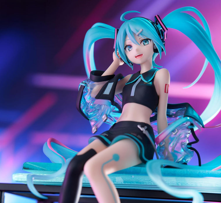 FURYU Corporation-Hatsune Miku Noodle Stopper Figure -Neon Cyber