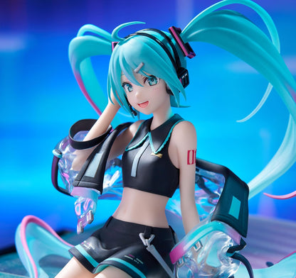 FURYU Corporation-Hatsune Miku Noodle Stopper Figure -Neon Cyber