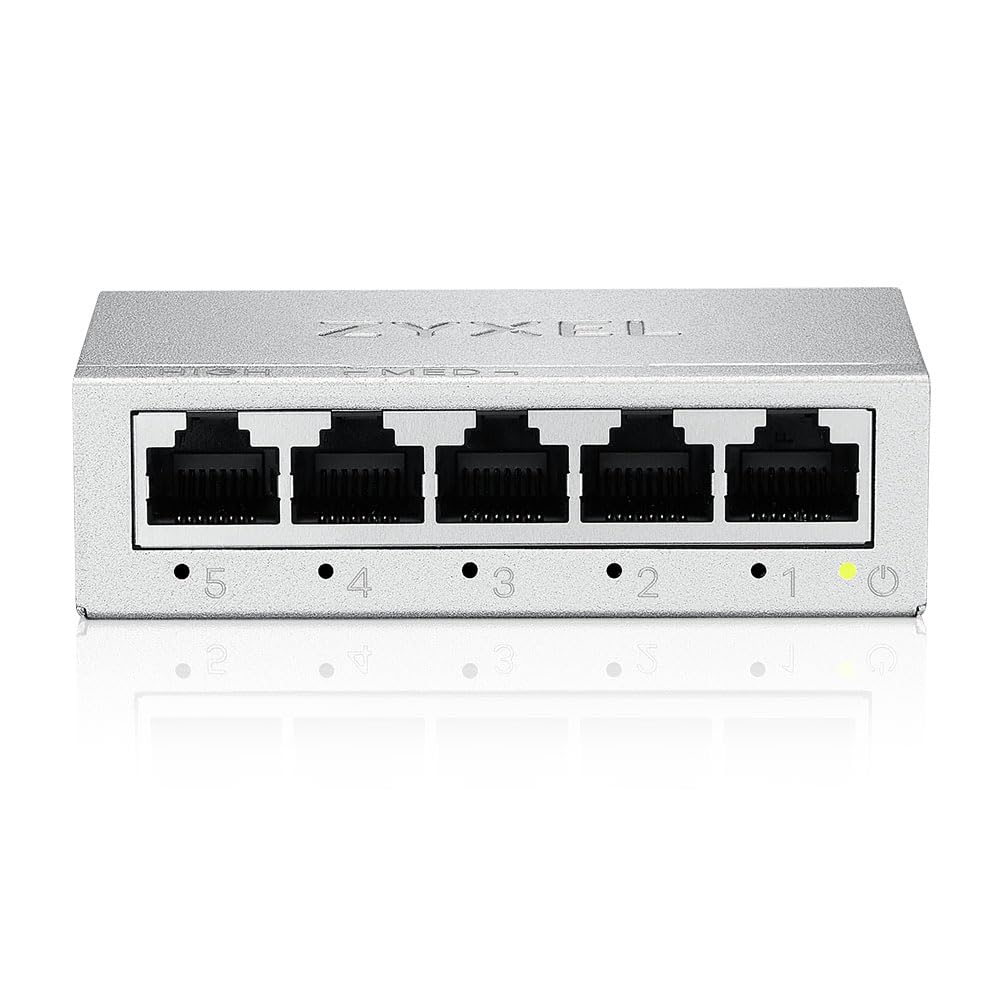 Zyxel GS-105BV5-EU0101F network switch Unmanaged L2 Gigabit Ethernet (10/100/1000