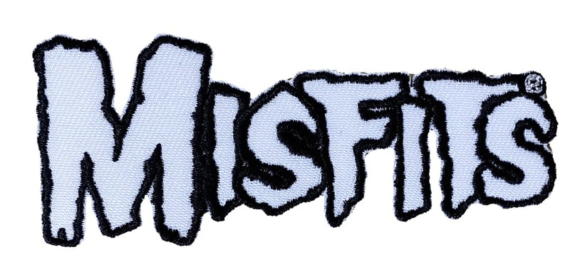 Misfits, MISFITS, LOGO CUT-OUT, Embroidered Patch, Patch