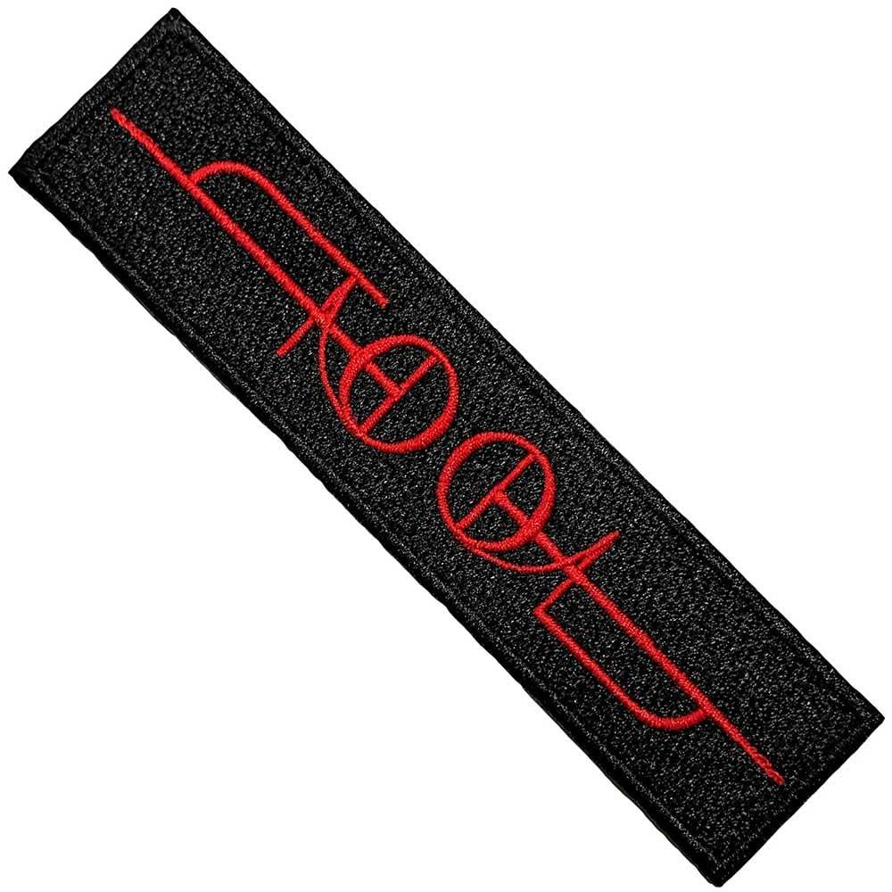 Tool Toppa termoadesiva con logo Fear Inoculum, nero/rosso, Taglia unica
