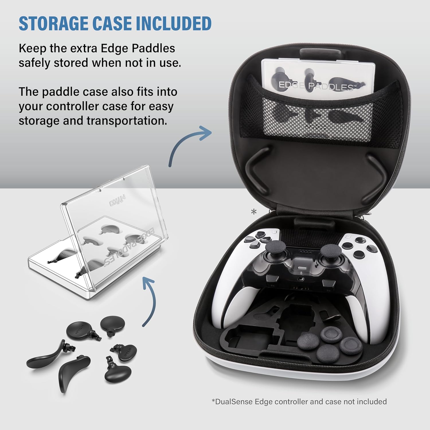 Nyko Edge Paddles Black