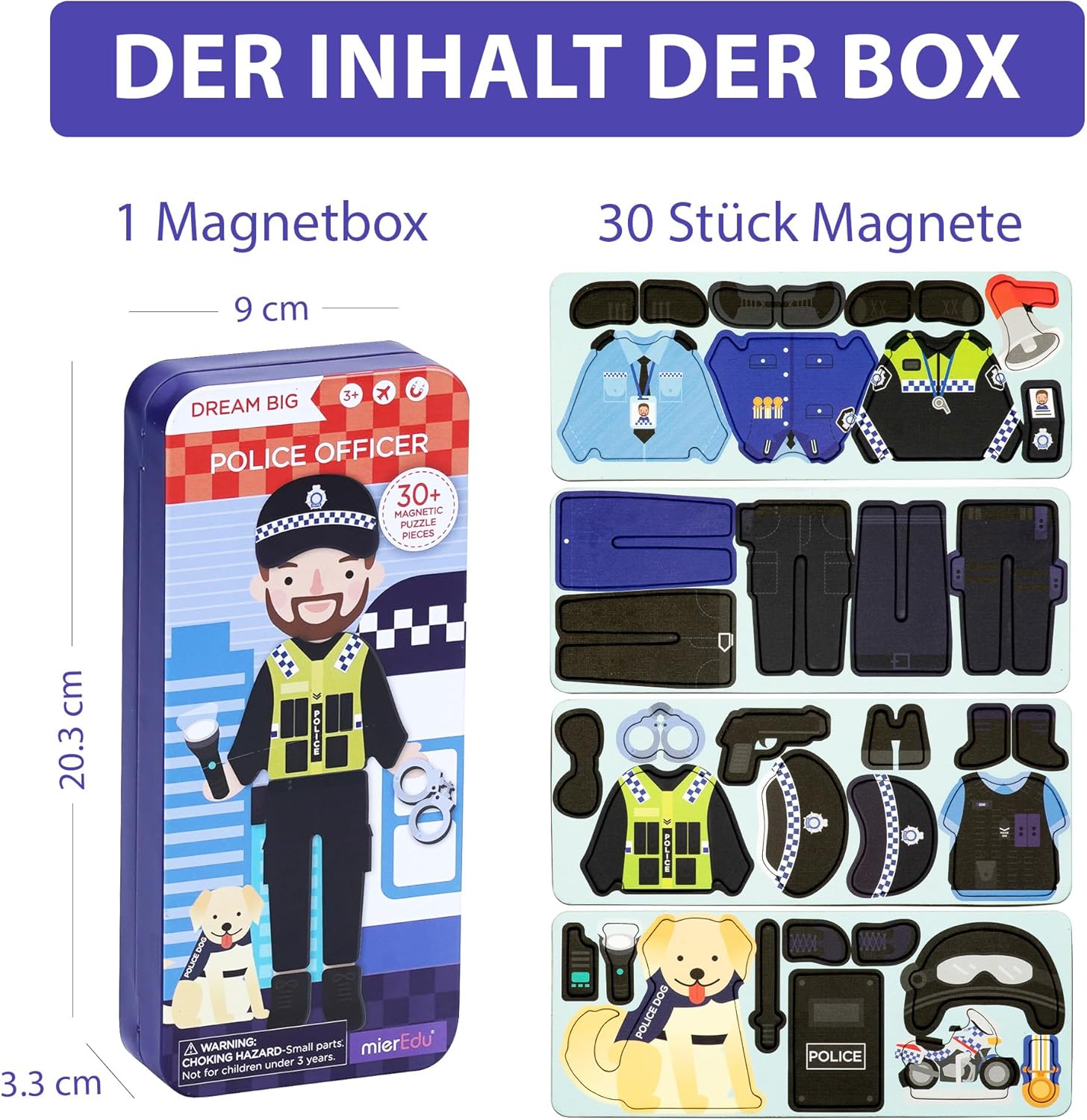 Mieredu - Magnetic Hero Box - Space Adventurers - (Me082)