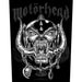Merchandising Motorhead - Motorhead Back Patch: Etched Iron