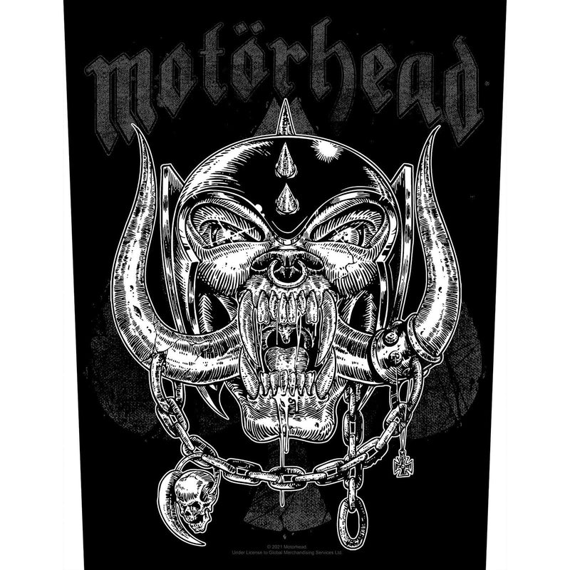Merchandising Motorhead - Motorhead Back Patch: Etched Iron