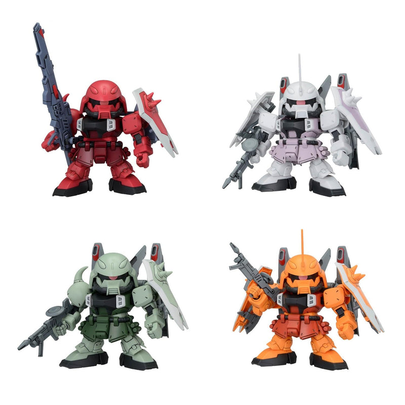 Gundam - Bb Senshi Zgmf Zaku Series Set - Model Ki