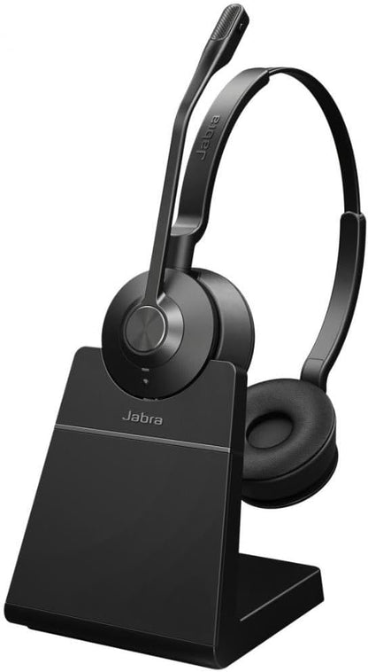 Engage 55 Stereo headset MS, Link 400c DECT adapter USB-C, Engage 55 Deskstand, 1.2m USB-C to USB-C Cable, Carry case, Warranty and warning (safety leaflets