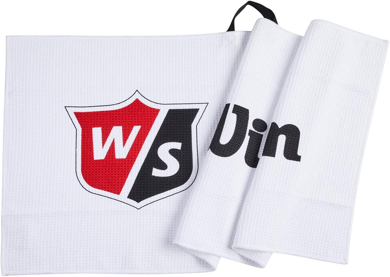 Wilson Unisex golfhanddoek, TOUR TOWEL, microvezel, wit, één maat, WGA900005