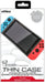 Ultradunne beschermhoes & beschermfolie voor Nintendo Switch™ & Joy-Con™-controller, transparant (87247 Thin Case (Clear) Switch