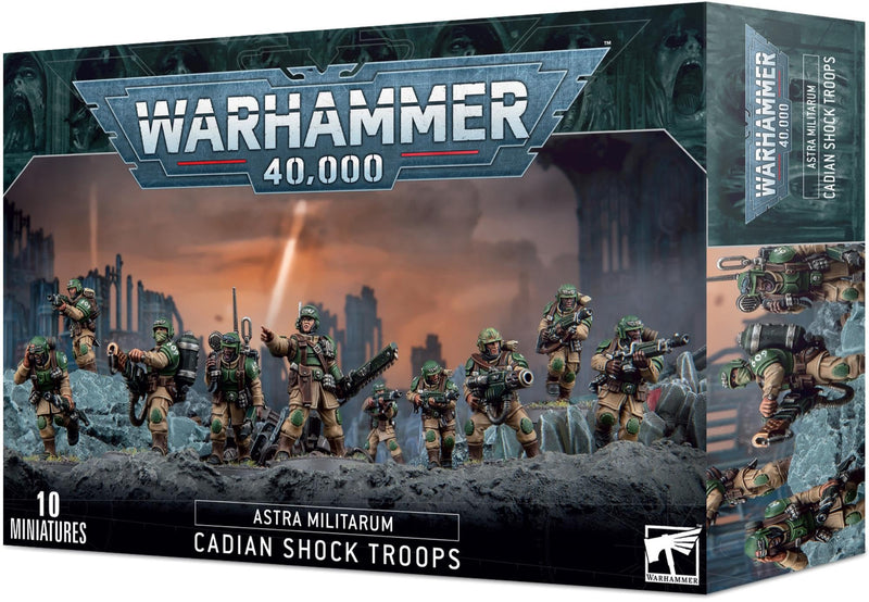 Games Workshop - Warhammer 40,000 - Astra Militarum: Cadian Shock Troops (2023 Edition