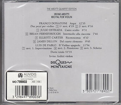 Recital Violinsolo
