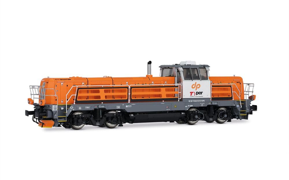 Rivarossi HR2923S Dinazzano Po/TPER, diesel locomotive Effishunter 1000, orange/light grey, ep. VI, with DCC sound decoder Diesel Locomotive