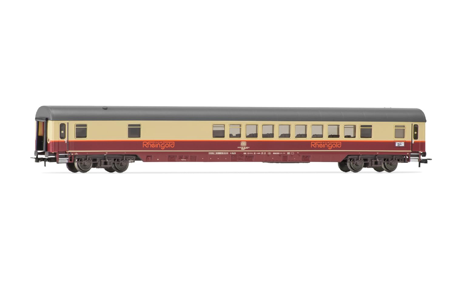 HR4395 Rivarossi DB, bar coach WGmh 804 for historic trains, ep. VI Passenger Coaches