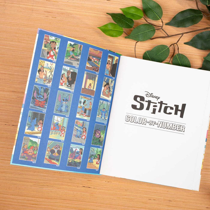 Disney Stitch Color-By-Number