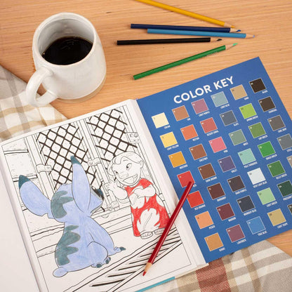 Disney Stitch Color-By-Number