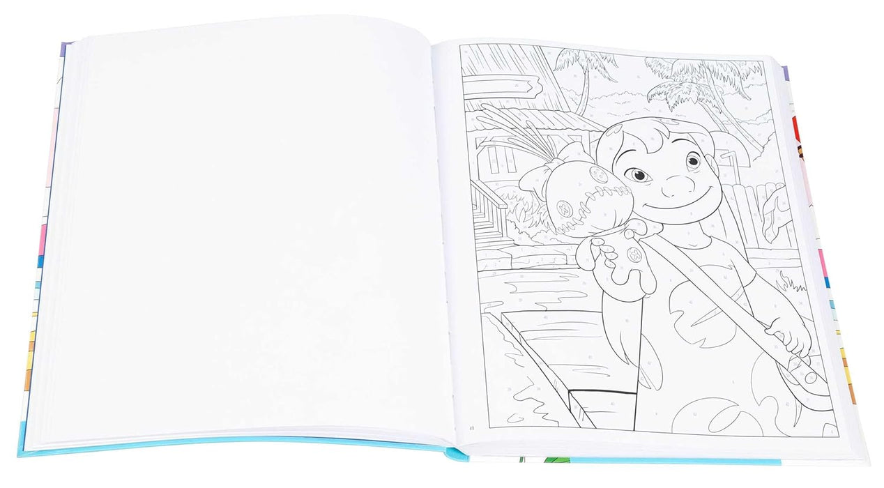 Disney Stitch Color-By-Number