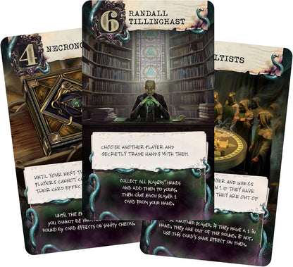 Z-Man Games | Arkham Horror: Lovecraft Letter | Card Game | Ages 14+ | 2-6 Players | 20+ Minutes Playing Time