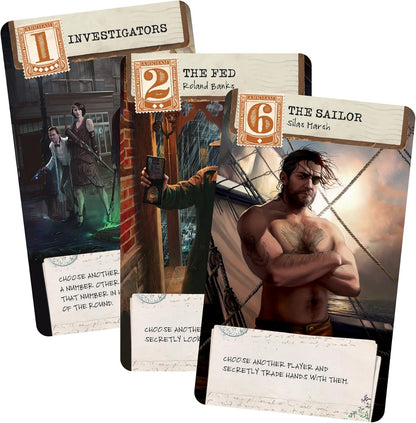 Z-Man Games | Arkham Horror: Lovecraft Letter | Card Game | Ages 14+ | 2-6 Players | 20+ Minutes Playing Time