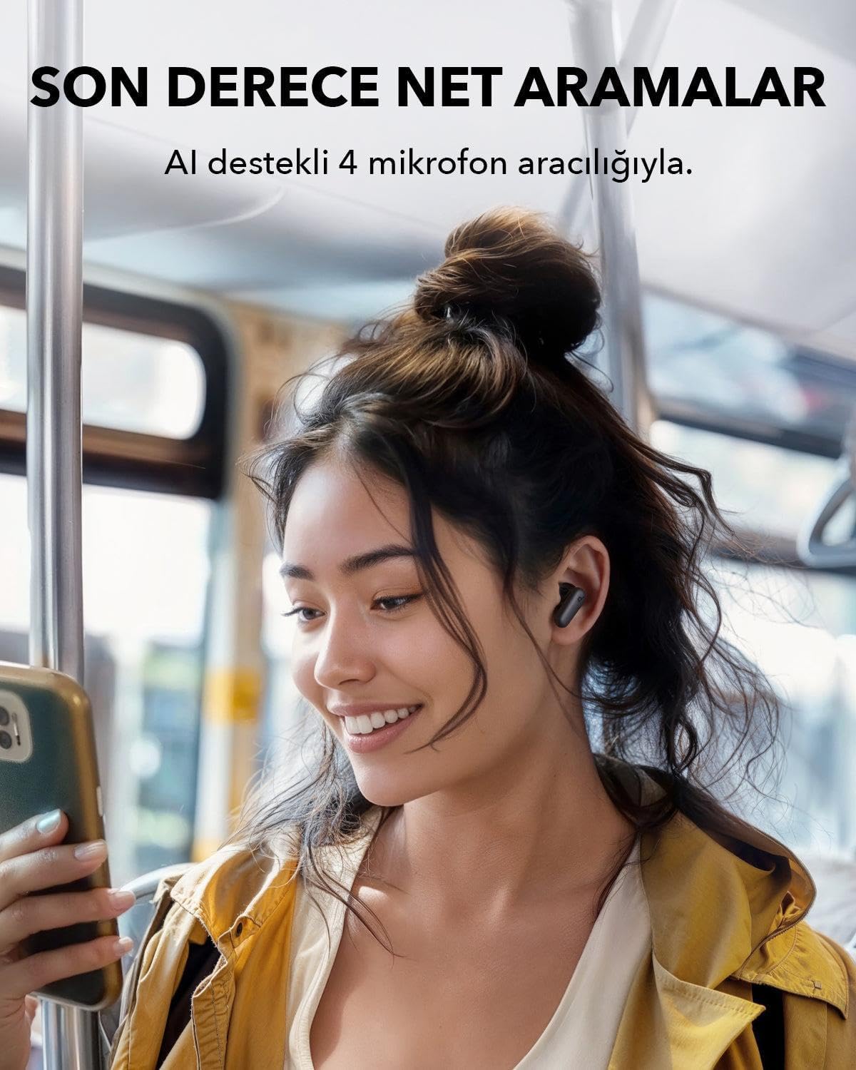 Anker Soundcore R50i NC Wireless Bluetooth Headphones - Black