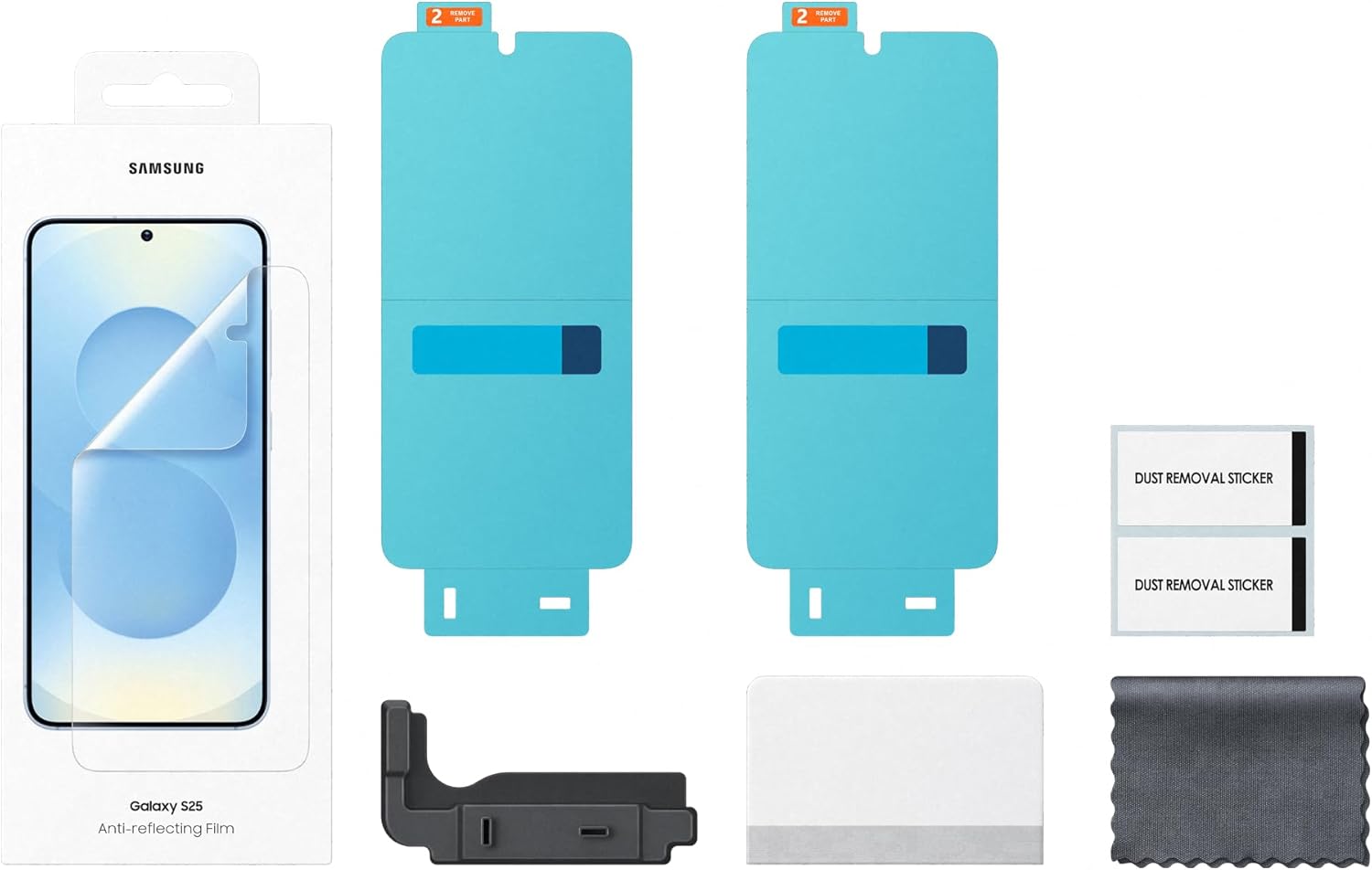Samsung Galaxy Official Anti-reflecting Film Protector for Galaxy S25+, Transparent