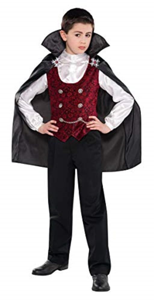 Disfraz de Conde Vampiro para niños en Varias Tallas para Halloween