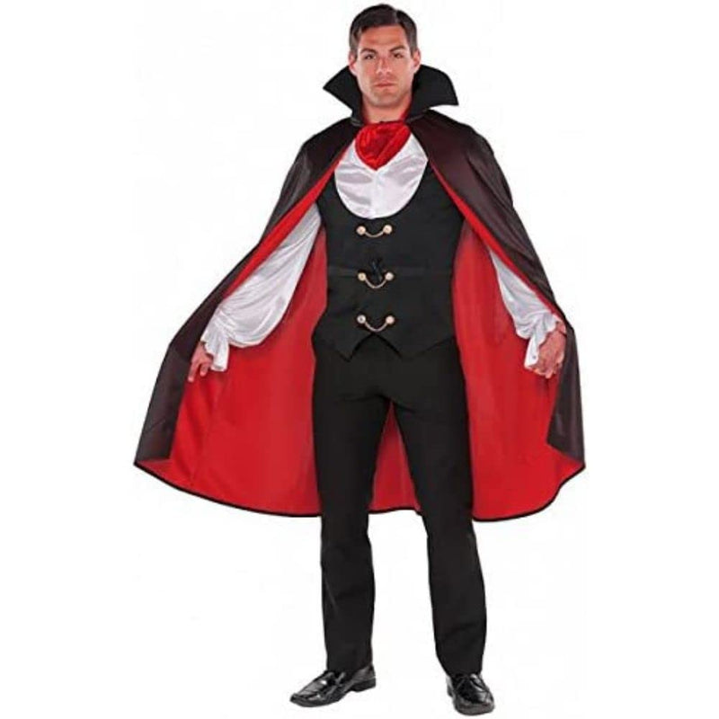amscan Adults Real Vampire Halloween Fancy Dress Costume