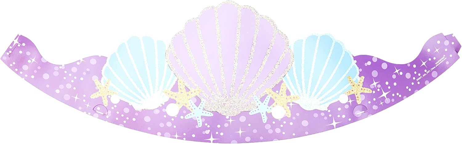 Mermaid Wishes Tiaras (8 pk)