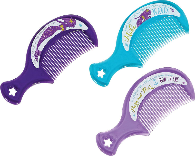 Mermaid Wishes Combs (12 pk)