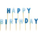 Amscan: Candle Happy Birthday Blue Q
