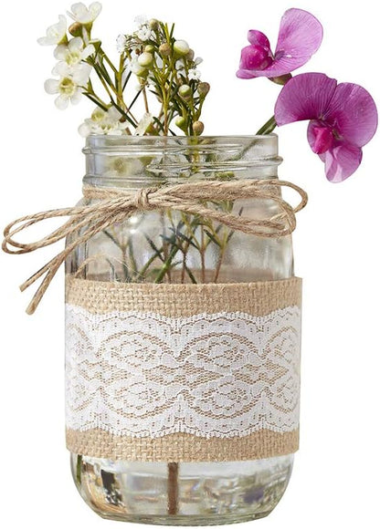 Glass - Hessian Jars