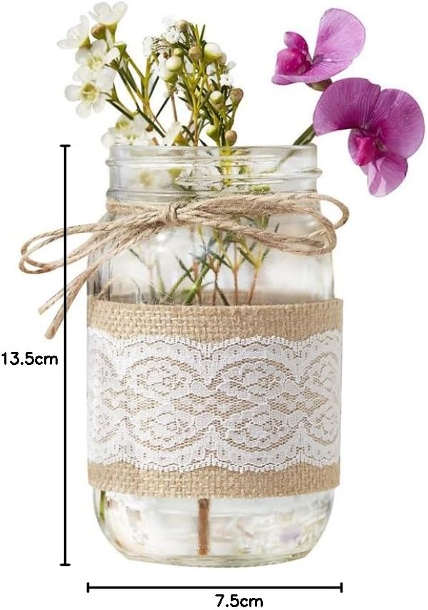 Glass - Hessian Jars