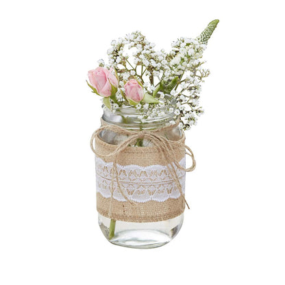 Glass - Hessian Jars
