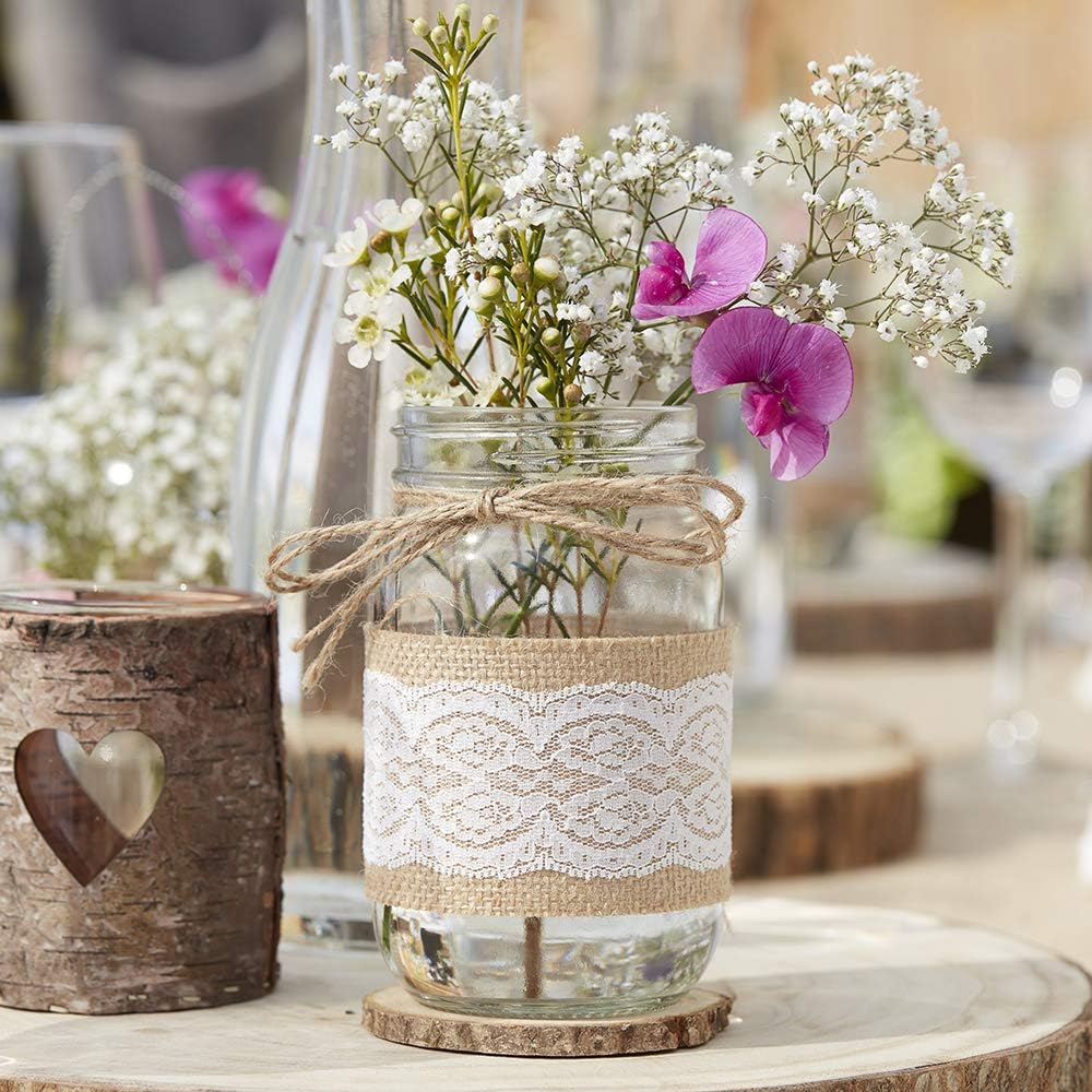 Glass - Hessian Jars