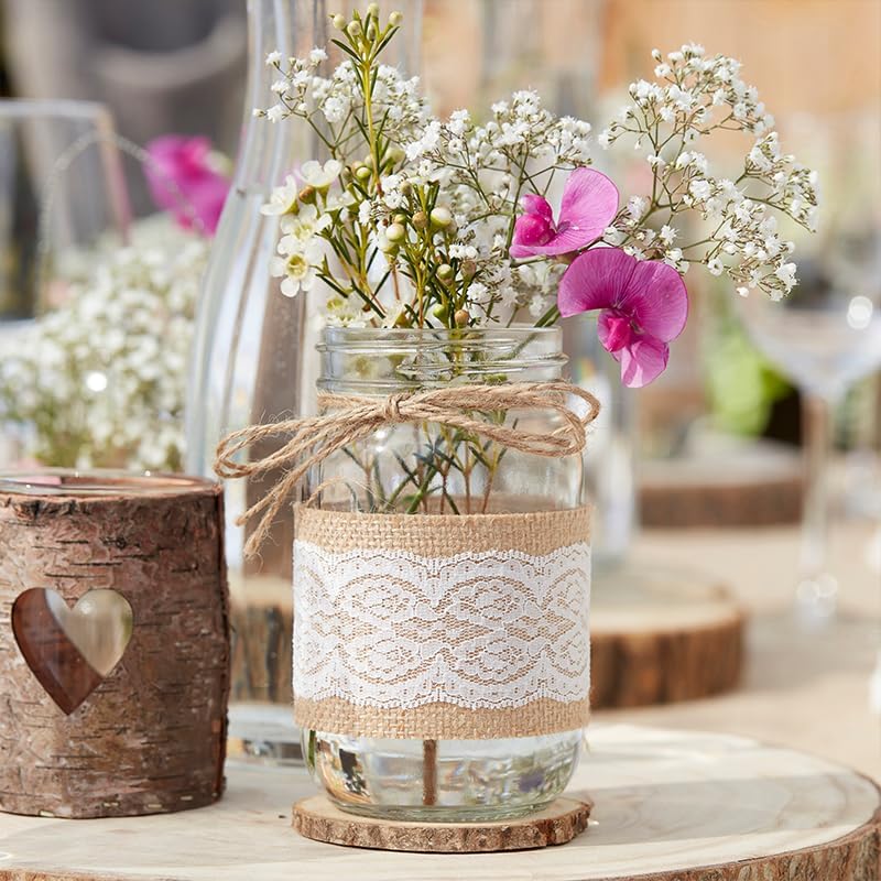 Glass - Hessian Jars
