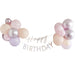 Ginger Ray "Mix It Up" - Festone di compleanno con 24 palloncini in lattice, 1,5 m, colore: