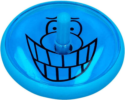 Set di 18 trottola sorridente, 6 colori, 4 cm