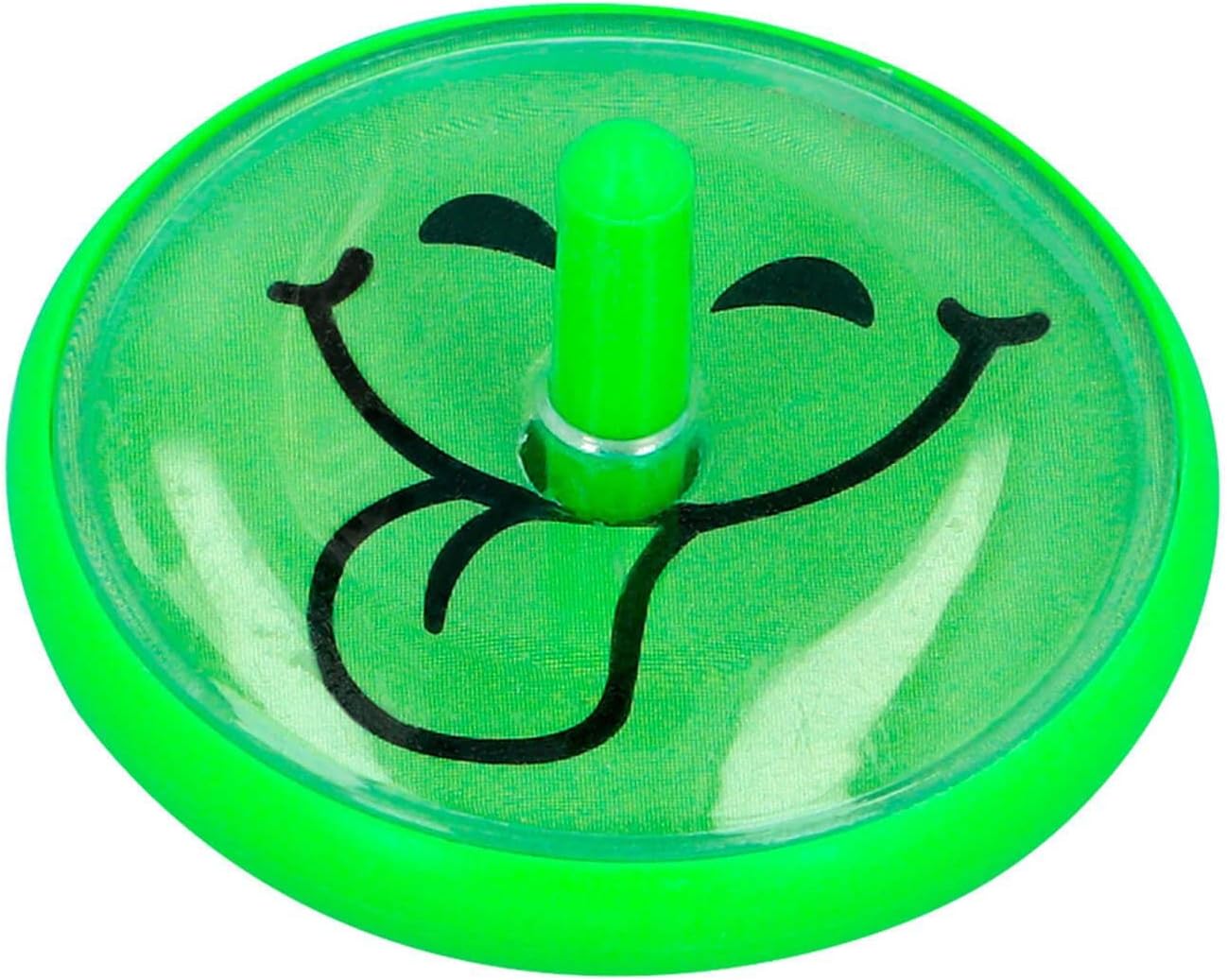 Set di 18 trottola sorridente, 6 colori, 4 cm