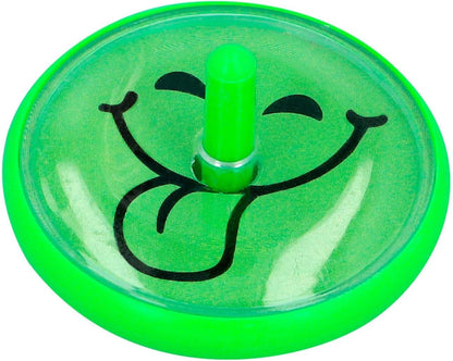 Set di 18 trottola sorridente, 6 colori, 4 cm