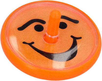 Set di 18 trottola sorridente, 6 colori, 4 cm