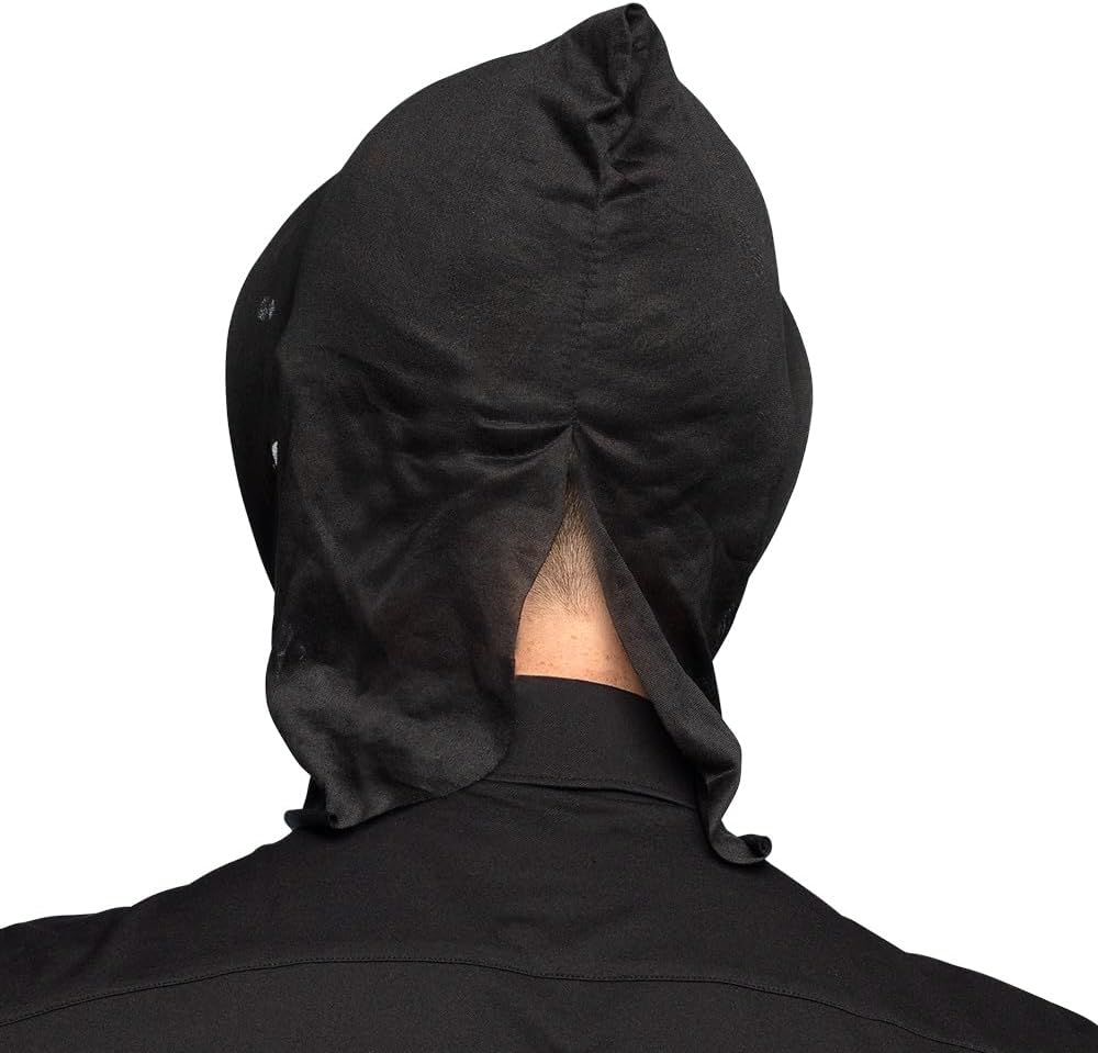 Boland 72324 - Maschera Killer del freddo con cappuccio, maschera horror per carnevale, accessorio per costumi di carnevale, maschera di Halloween
