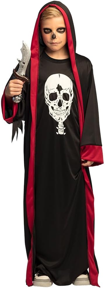 Boland - Costume da cripto Maestro per Bambini, Costumi di Carnevale per Bambini, Costume di Halloween, Costume Horror per Carnevale