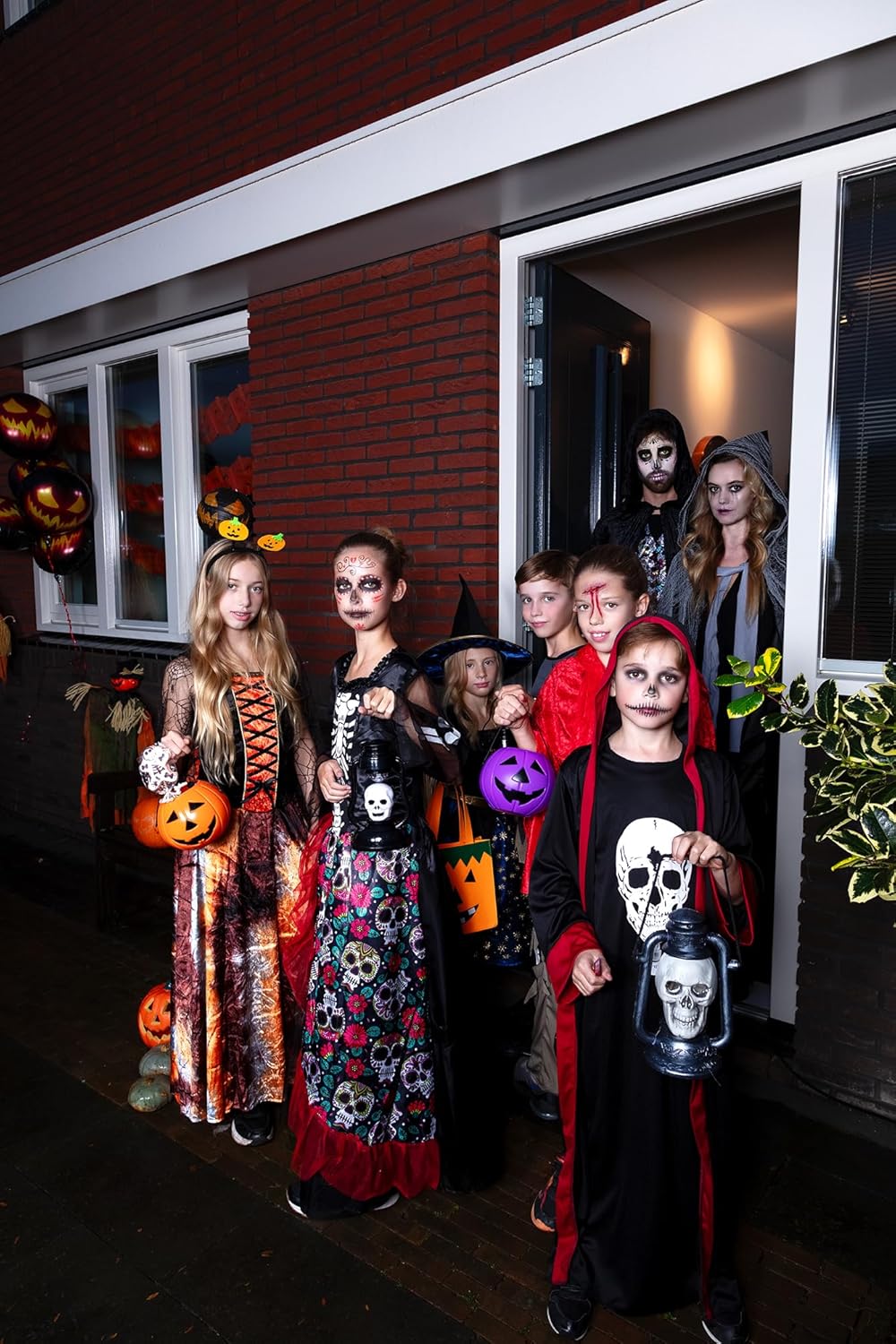 Boland - Costume da cripto Maestro per Bambini, Costumi di Carnevale per Bambini, Costume di Halloween, Costume Horror per Carnevale