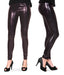Folat: Legging Metallic Black Sm. Leggins Nero Metallizzato (S/M)