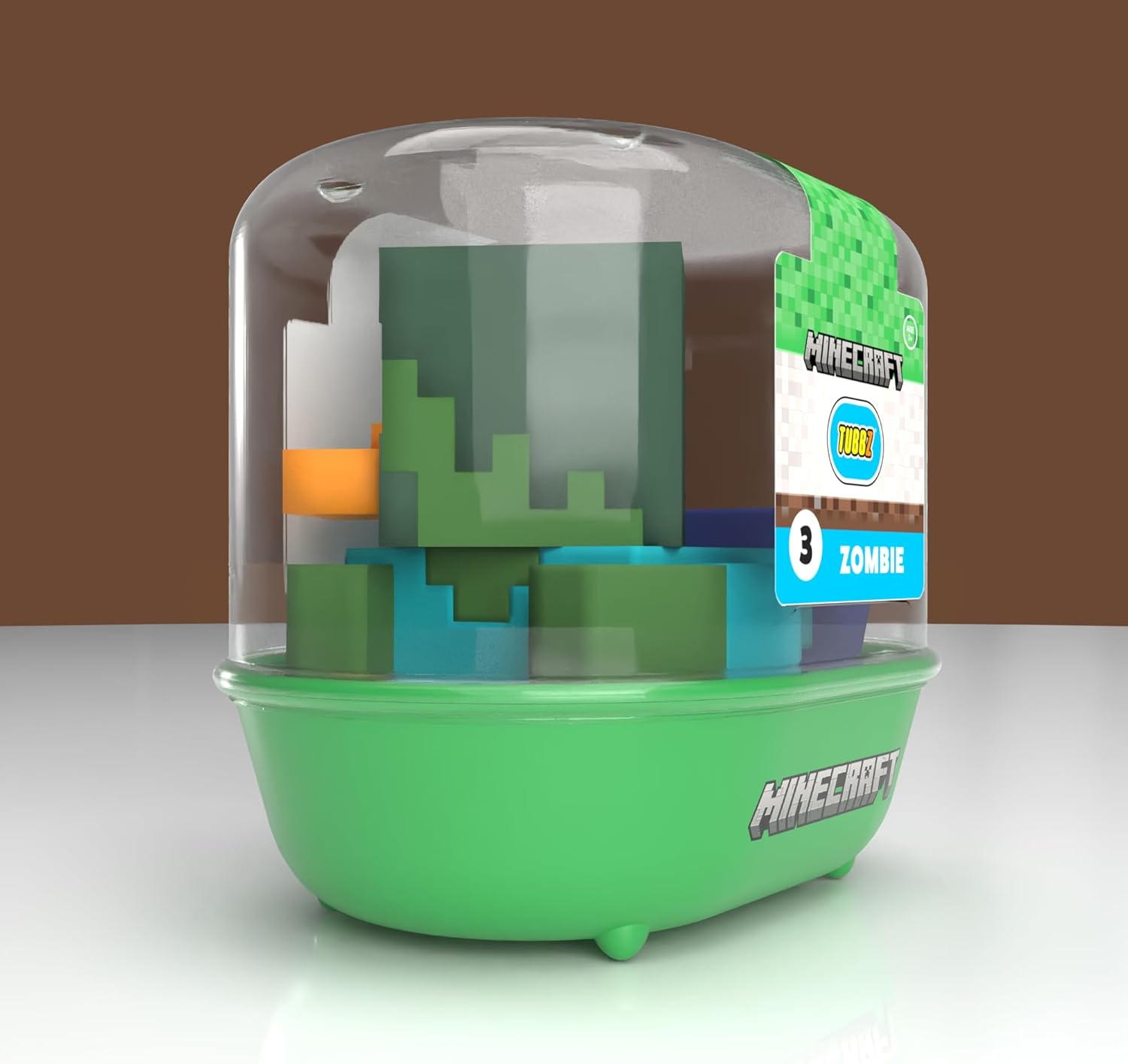 TUBBZ First Edition: Minecraft - Zombie Cosplaying Rubber Duck Vinyl Figure