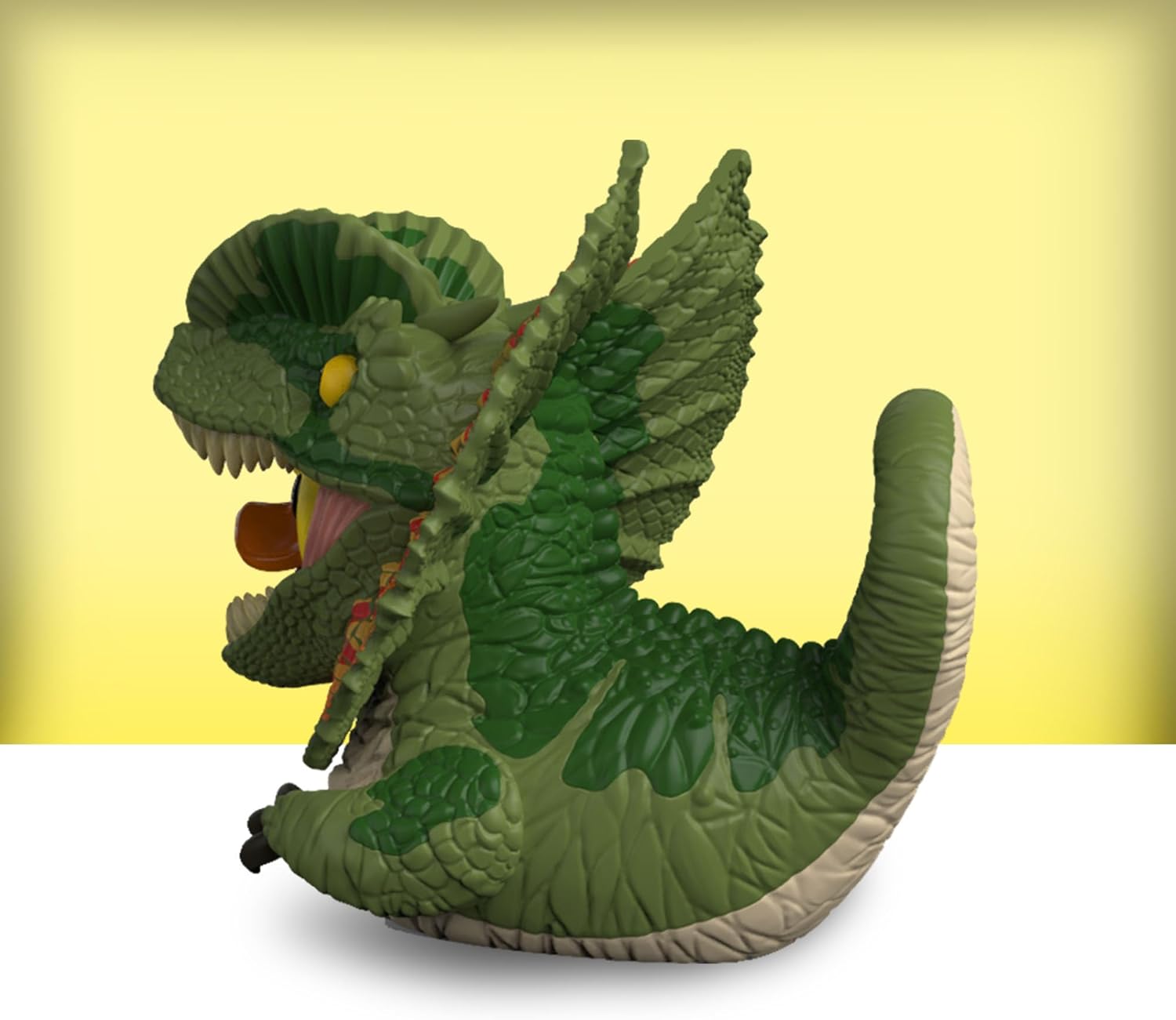 TUBBZ Mini: Jurassic Park - Dilophosaurus Cosplaying Rubber Duck Vinyl Figure