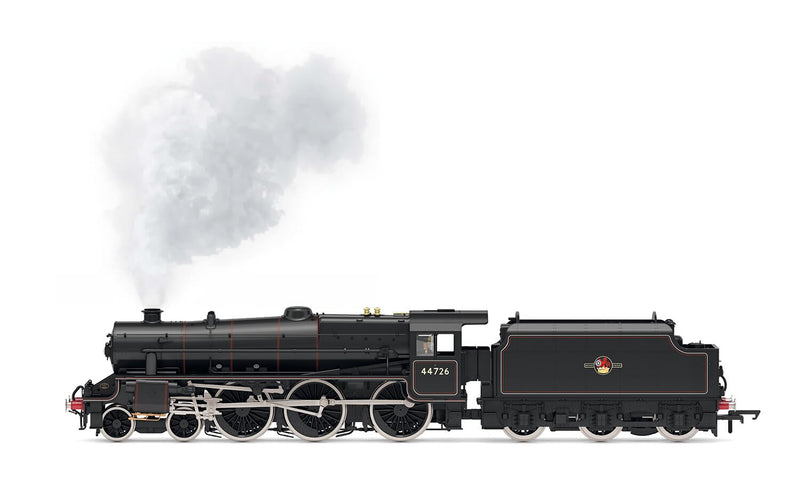Hornby BR, Stanier 5MT 'Black 5', 4-6-0, 44726 With Steam Generator - Era 5. Locomotives., (R30225SS)