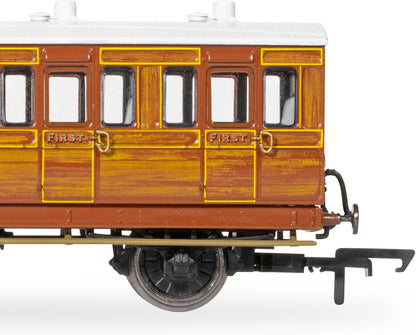 Hornby R40414 IoW CR 4 Wheel Coach 4 Door 1st Class - Era 2 Coaches & Coach Packs
