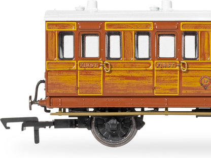 Hornby R40414 IoW CR 4 Wheel Coach 4 Door 1st Class - Era 2 Coaches & Coach Packs