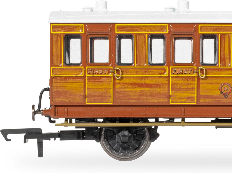 Hornby R40414 IoW CR 4 Wheel Coach 4 Door 1st Class - Era 2 Coaches & Coach Packs