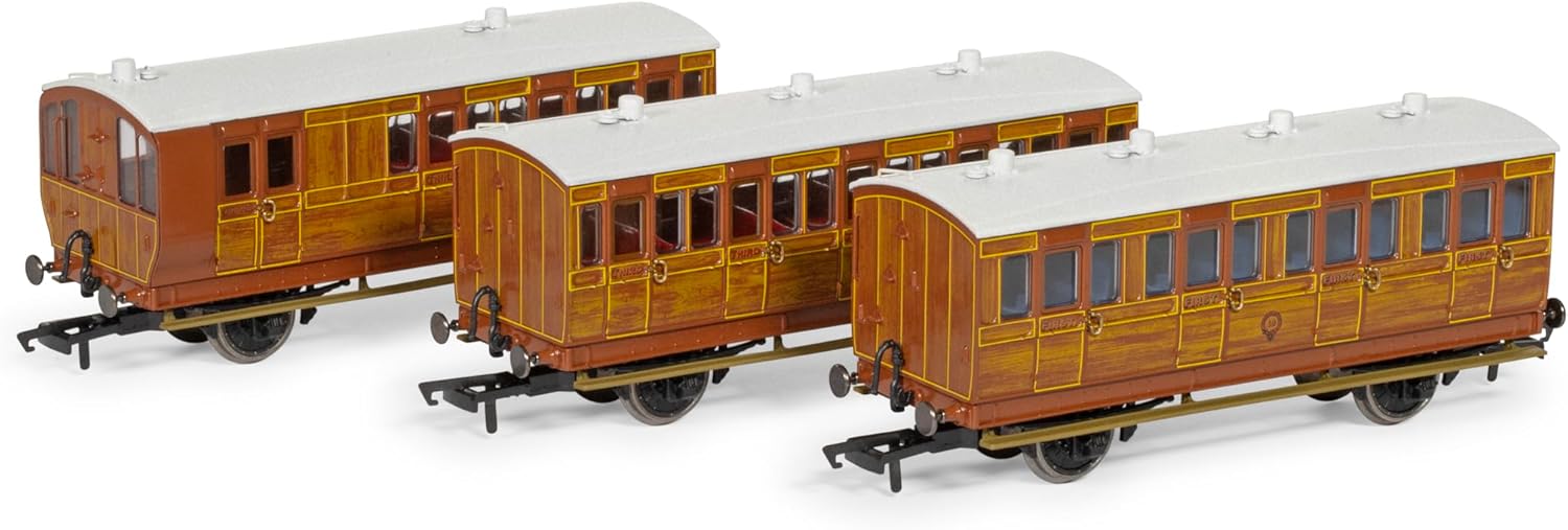 Hornby R40414 IoW CR 4 Wheel Coach 4 Door 1st Class - Era 2 Coaches & Coach Packs